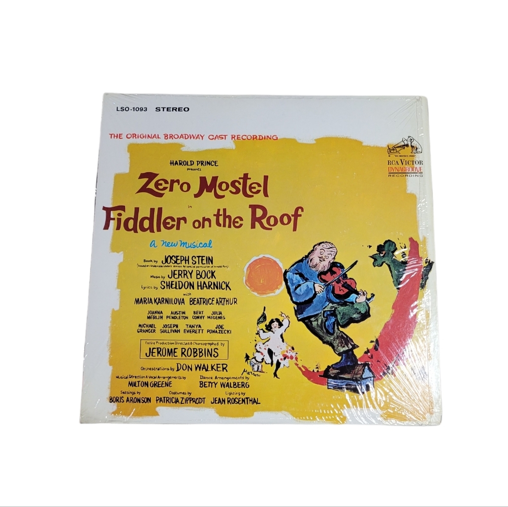 Fiddler on the Roof Vinyl album